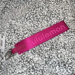 Lululemon never lost keychain